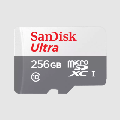 Cartão SD Micro SanDisk Ultra Classe 10 - 256GB - Profissonal (cópia) (cópia) (cópia)