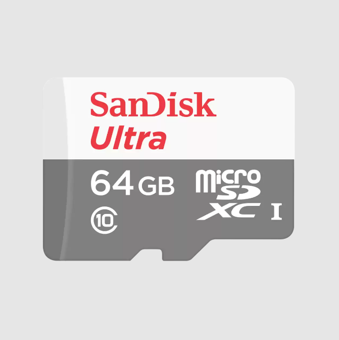 Cartão SD Micro SanDisk Ultra Classe 10 - 64GB - Profissonal (cópia)